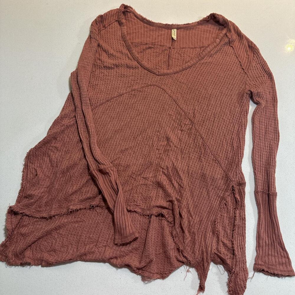 Free people salmon long sleev
